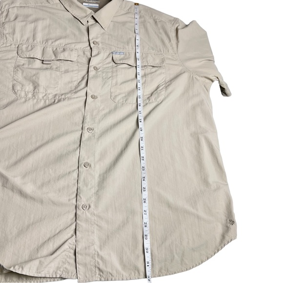 Columbia® Omni Shade® Button Down Short Sleeve Shirt XXL - Picture 11 of 12